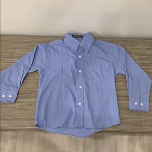 Boys Blue Dockers Button Down Dress Shirt